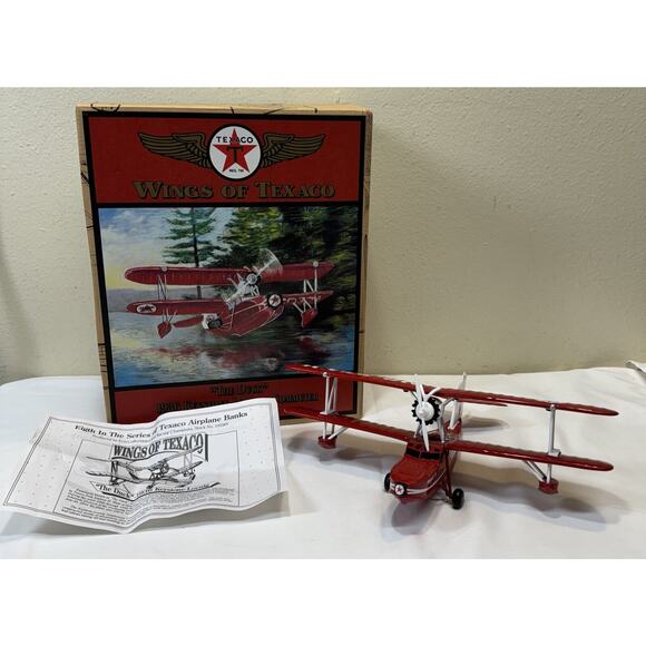 Vintage Wings of Texaco 1936 The Duck Keystone-Loening Commuter Airplane Diecast - Picture 1 of 7